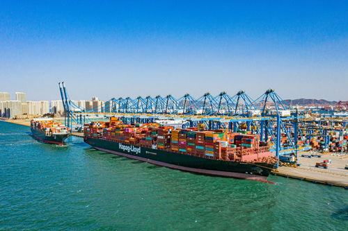 排名再上升 青岛港集装箱吞吐量登顶东北亚 货物吞吐量跃居全球第五