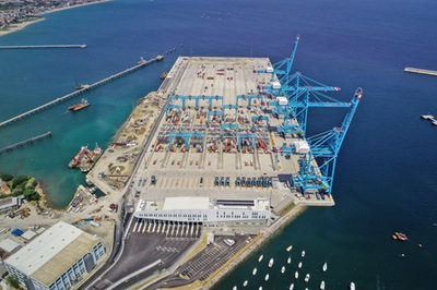 加快建设世界一流海洋港口!山东港口青岛港意大利瓦多项目二期土建工程建设完成